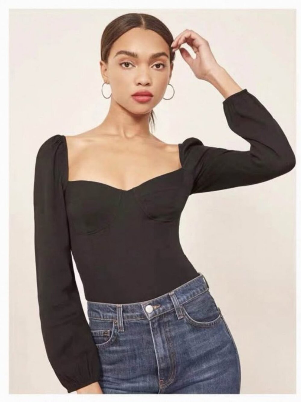 Reformation Lacey Top Size 6